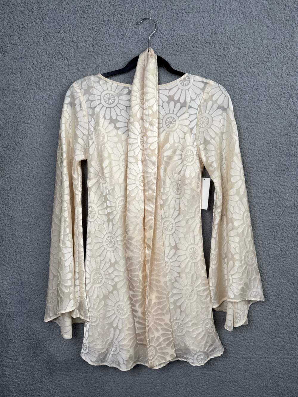 Show Me Your Mumu Sarah Mini Dress Cream Women’s Sz XS NWT - Picture 4 of 13